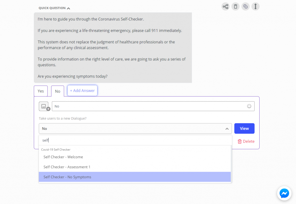 chatbot for healthcare organizations - Customers.ai