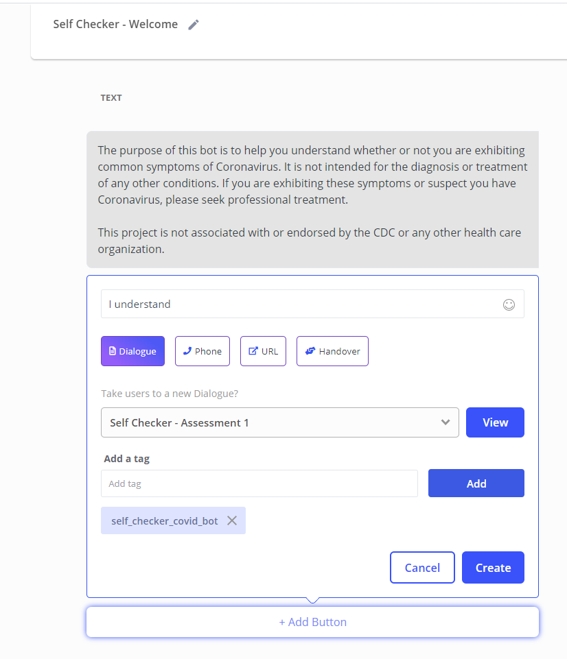 chatbot technology in healthcare