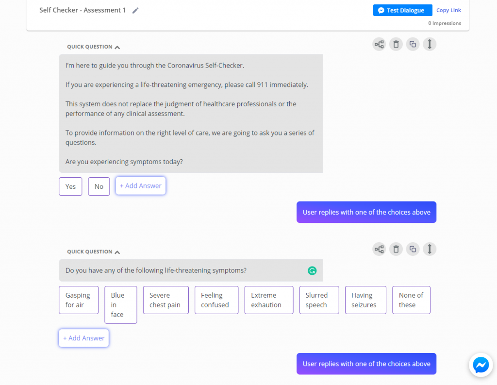 chatbots for healthcare industry